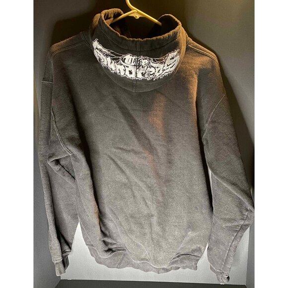 The Hundreds x Mark Riddick Mens M Pullover Hoodie Metal Grunge Y2K - Picture 3 of 6